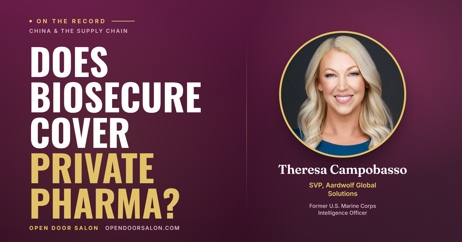 Does the BIOSECURE Act Apply to Private Companies?