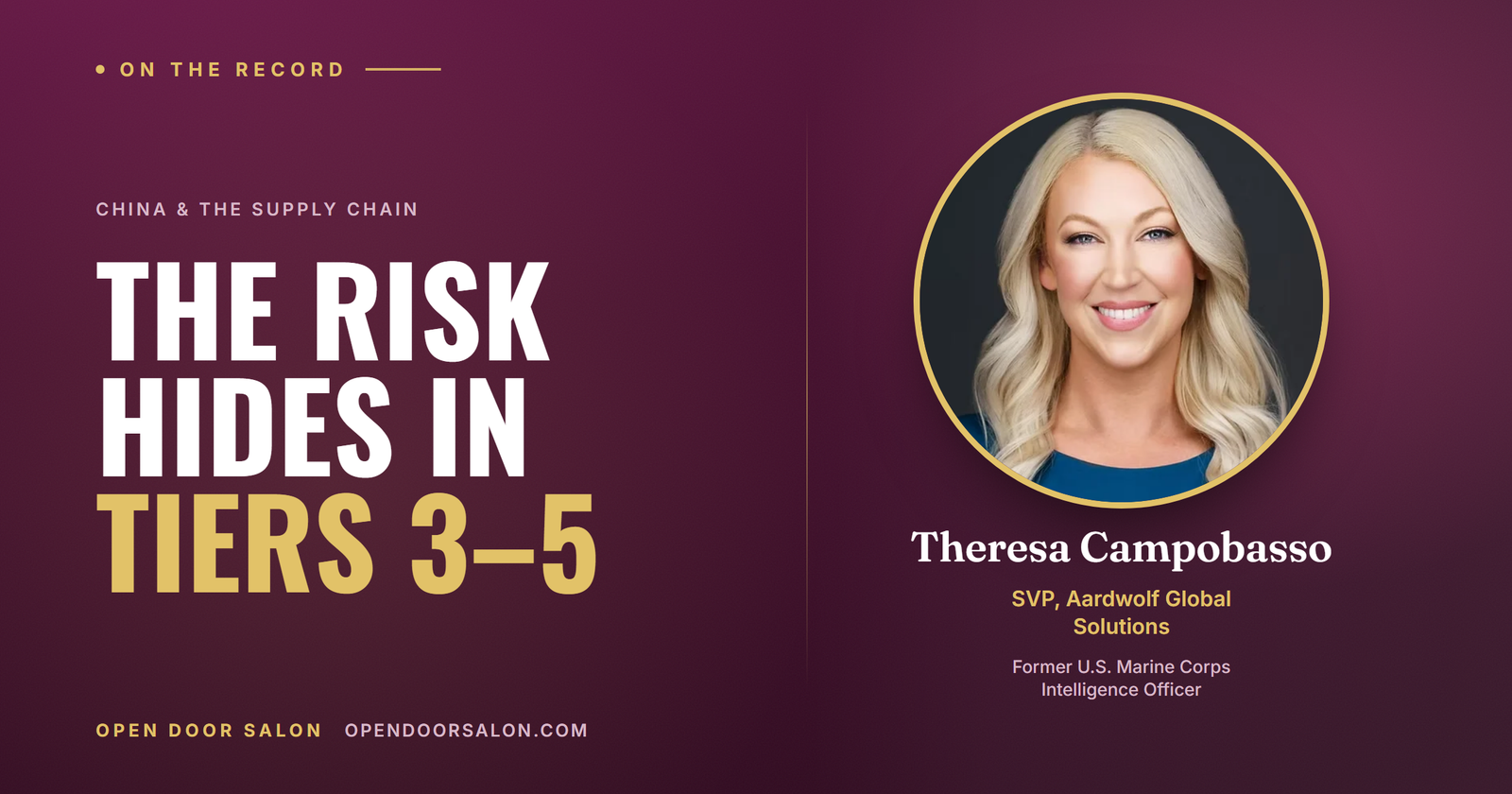 How to Map Sub-Tier Supply Chain Risk in Biotech