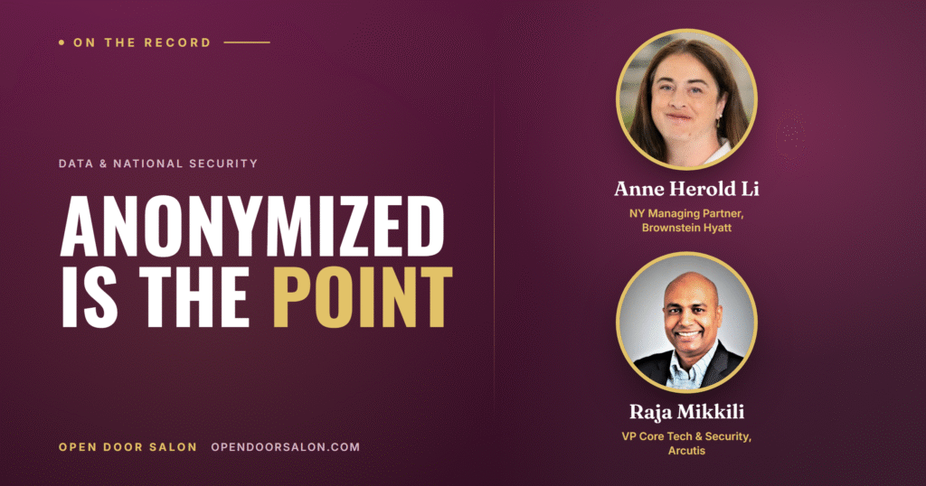 Why Is Anonymized Clinical Data a National Security Risk?