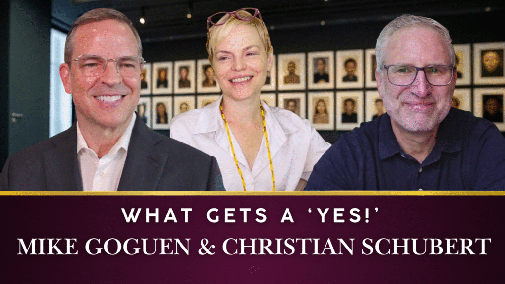 Mike Goguen and Christian Schubert on What Gets a Biotech Pitch Funded