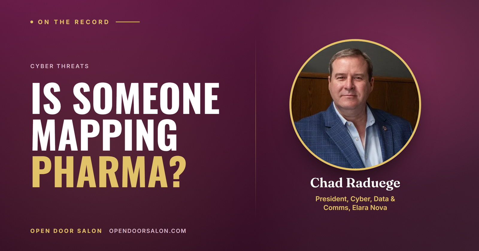 Pharma Cyberattacks 2026: Is Someone Mapping the Industry?