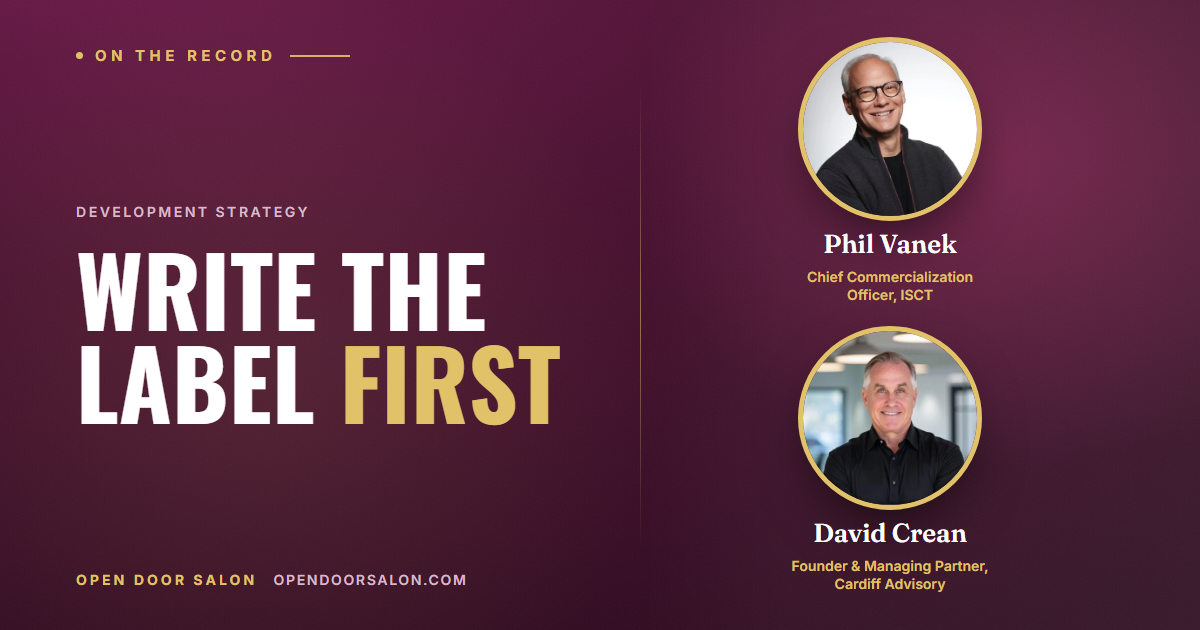 What Is a Target Product Profile? Write the Label First